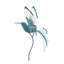 Hummingbird iron garden stake (set of 2)