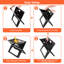 Petit barbecue au charbon portatif pliable pour l'extérieur de 17 po IMounTEK