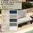Patio Outdoor Sofa with Cushions-240230497-240230501
