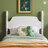 2-Piece Traditional Vivienne  Bed With Walker Edison Easy Assembly 1-Drawer Nightstand-111301222-111301225