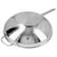 Demeyere 12.6" Stainless Steel Flat Bottom Wok