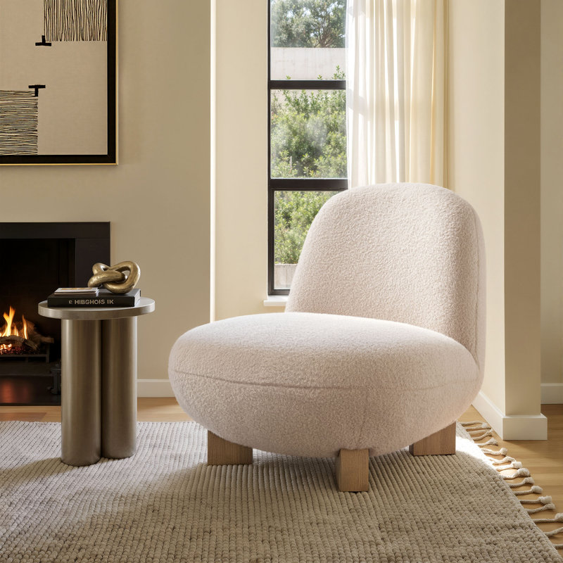 Fauteuil d'appoint Norwood, Petal Fabric