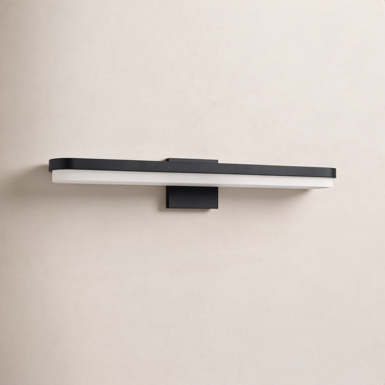 Single Light Vanity Light, Chrome, 5" H x 27" W x 4" D