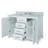 Hodgeman 48'' Single Bathroom Vanity with Stone Top with Mirror