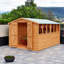 Garden Value 8 Ft. W x 10 Ft. D Overlap Apex Shed-29354640