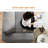 112" L-Shaped Sectional Sofa With Sloped Arm Design-Linen-1341205307