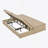 Outdoor Sunbed, Rattan Patio Reclining Chairs With Adjustable Backrest And Seat, Conversational Set-1816355085
