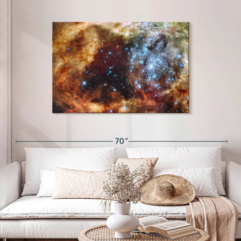 Oberle Globular Star Clusters, 30" H x 45" W