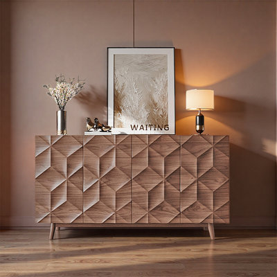 Medieval style retro high-end shoe cabinet