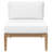 Modway Clearwater Outdoor Patio Teak Wood Sofa-1405650129