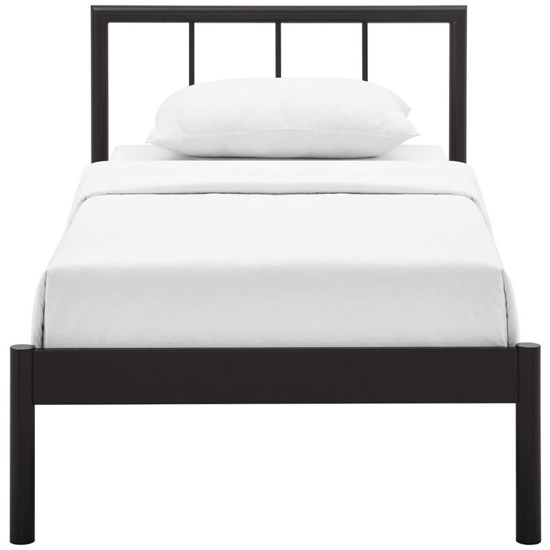 Modway Gwen Full Bed Frame, Brown, Twin