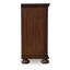 Commode large Laon, 7 tiroirs, 60 pouces, bois franc brun cerisier massif