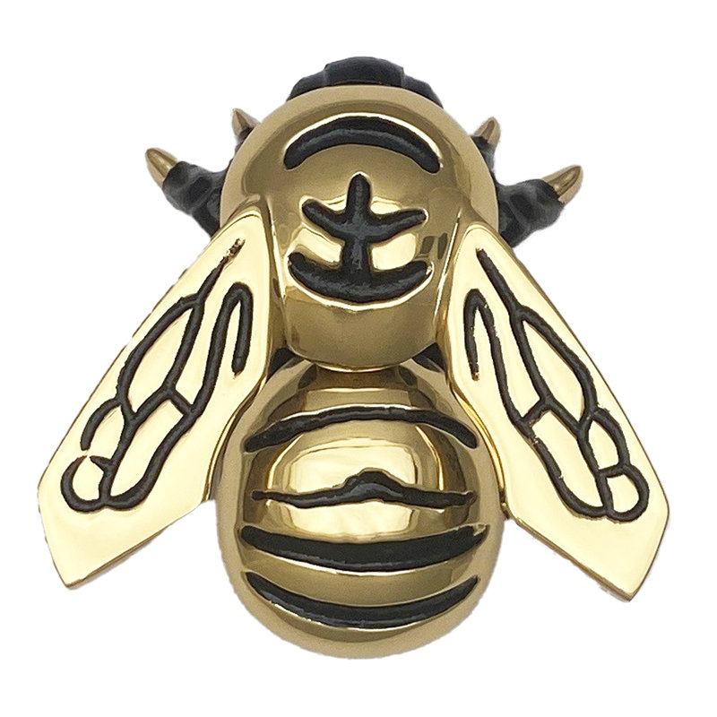 Standard Size Brass Bumblebee Door Knocker