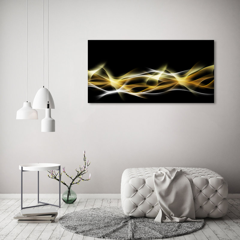 Abstraction Of Light - Wrapped Canvas Print
