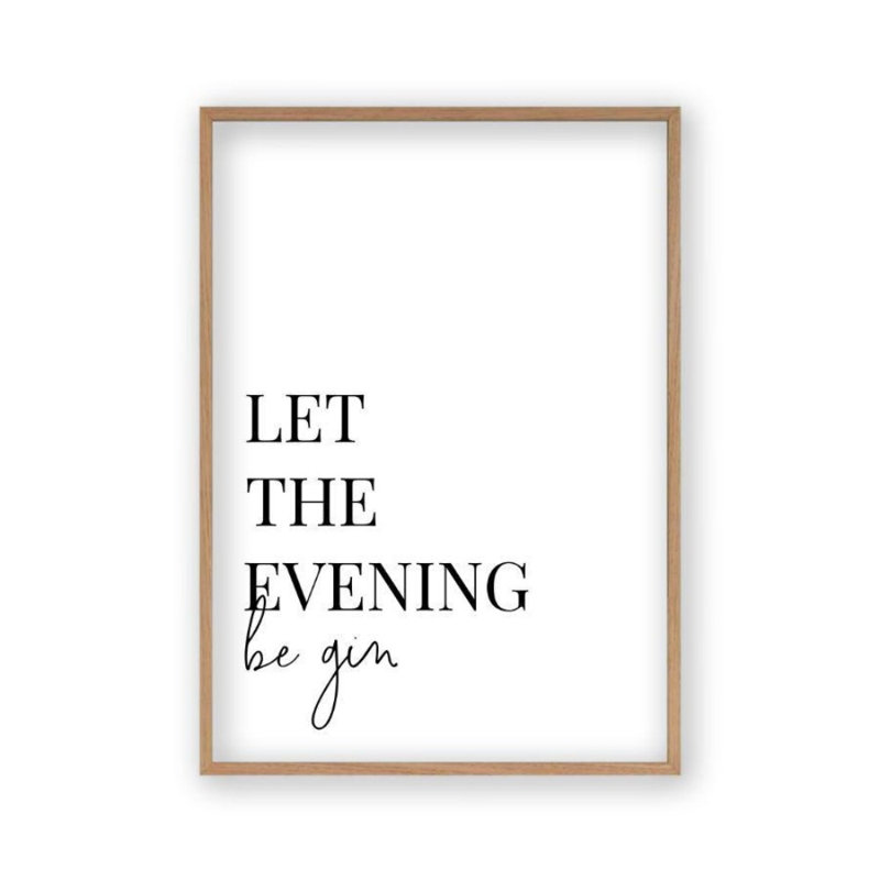 Print, Oak Frame, 41 cm H x 31 cm W