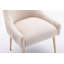 Chaise d'appoint en velours capitonné de 22 po Baudel-957097250-879591365