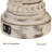 25” Vintage Clock Lamp Set With Usb Ports-229223042