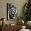 Noble Lion Modern - Wrapped Canvas-337173565-337173566