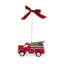 Christmas Tree FIRE TRUCK WITH TREE ORNAMENT