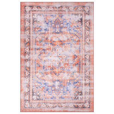 Tapis de couloir doux et durable, 100% polyester, 29,5 po x 59,1 po | Densité de 1850 g / m², hauteur des poils de 0,16 pouce | Polyester recyclé, lavable à la machine à 30 ° C | Idéal pour les vestibules et les espaces de vie