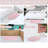 Dobrinka Cotton Bath Rug Set, Machine Washable, Quick Dry, Absorbent - 3 Piece Set with Contour-1069694896