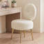 Chaise de coiffeuse avec tabouret d'appoint Noehly-1983015704