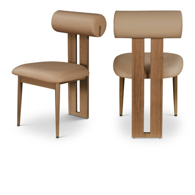 Chaise de salle à manger rembourrée Dario