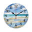 Horloge murale décorative 12 "x 12" Ocean Beach