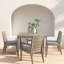 Ojai Square 4 - Person Outdoor Dining Set with Cushions