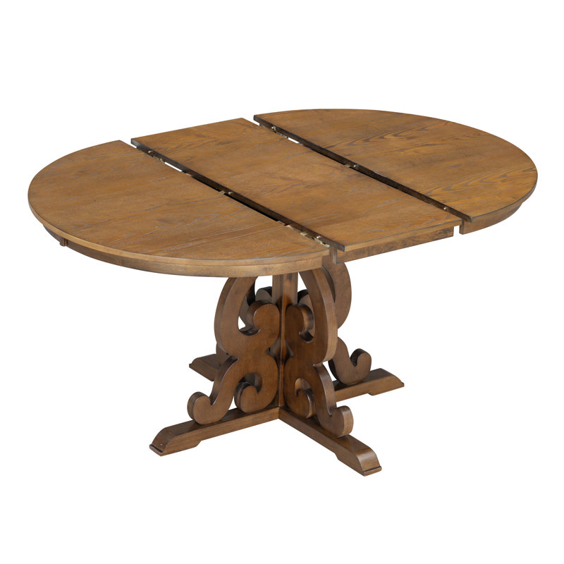 Ensemble de salle à manger 5 pièces, Walnut, Walnut/Beige