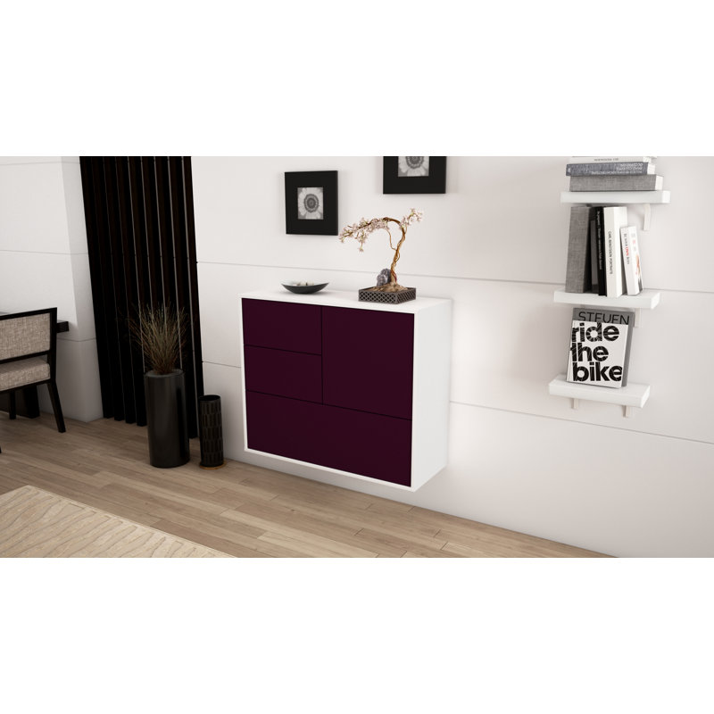 Seaforth 92cm Sideboard, Purple