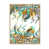 Toile naturelle avec cadre flottant