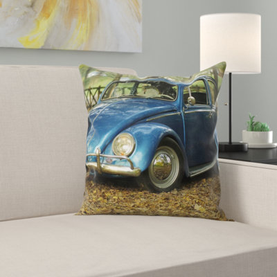 Microsuede Throw Pillow