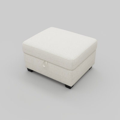 Footstool,Off-white