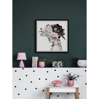 " Butterflies And Peonies "