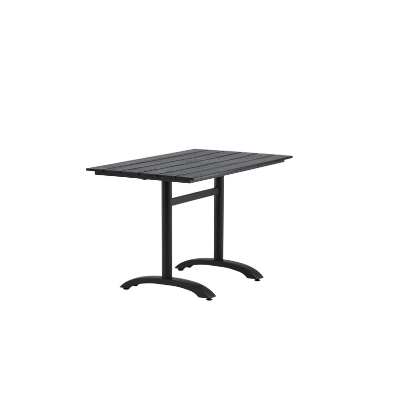 Devansh Rectangular Acacia Solid Wood Outdoor Dining Table - 120 cm W 70 cm D