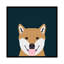 Shiba Inu, impression sur toile tendue-19741992-74755675-74755676