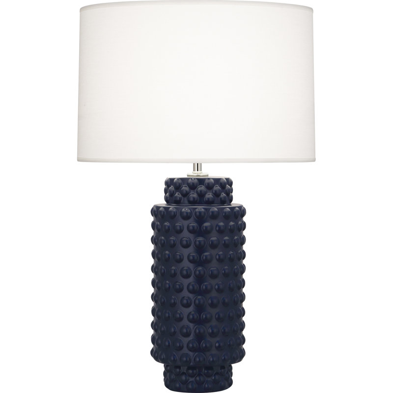 Petite lampe d'appoint Dolly, H 27,5 po x l 17 po x P 17 po, Minuit minuit