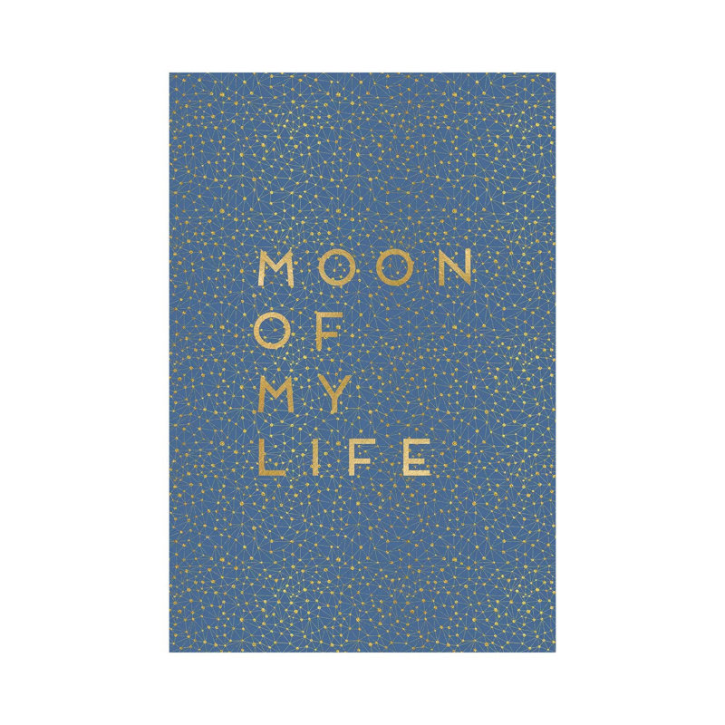 Moon Of My Life - Wrapped Canvas Print, 101.6cm H x 66.04cm W x 1.91cm D