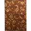 Hand-Knotted High-Quality Rust Area Rug