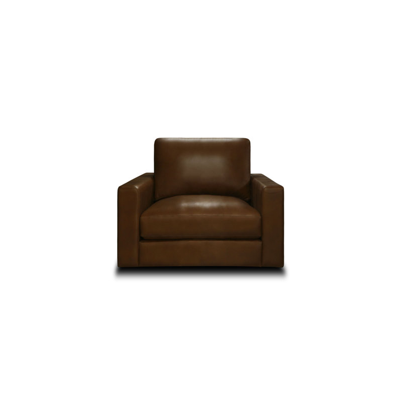 Vancouver 38.5" Wide Upholstered Swivel Chair