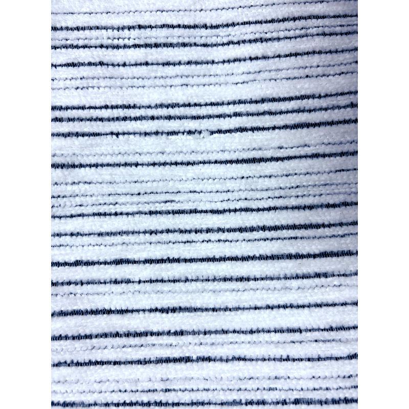 Performance 100% tissu de similicuir de polyester, Bleu / Beige