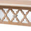 107.01cm Solid Wood Top Console Table