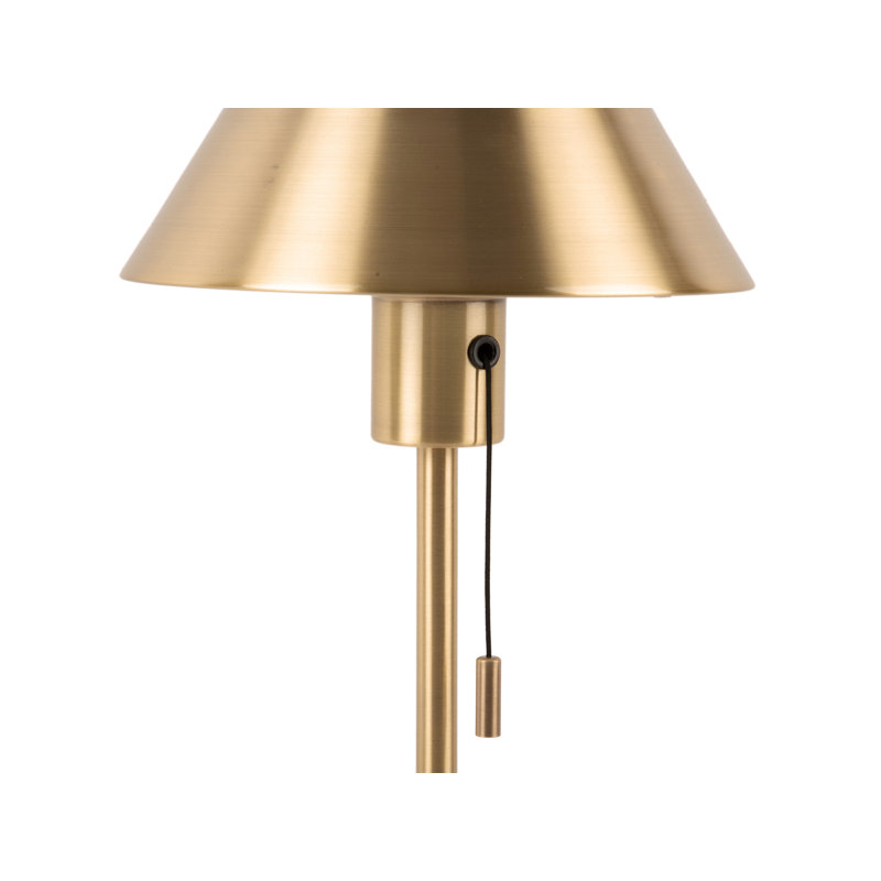 Metal Desk Lamp, Antique gold
