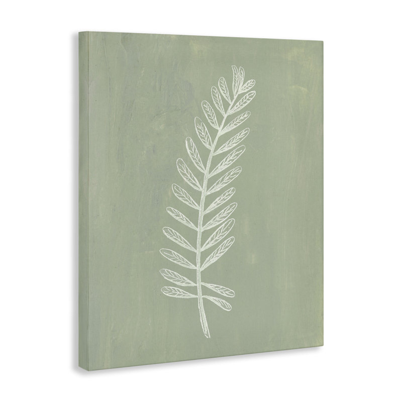 Impression sur toile Simple Fern Impression par Patricia Pinto, H 48 po x l 36 po