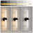 22'' Rechargable Wall Mounted Sconce, Acrylic LED Wallchiere With Remote Control-835019768