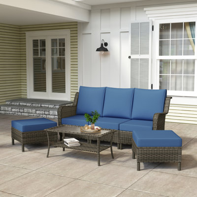 3 - Person Seating Group with Cushions