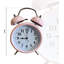Roman Numeral Quartz Movement / Crystal Alarm Tabletop Clock-1687945765