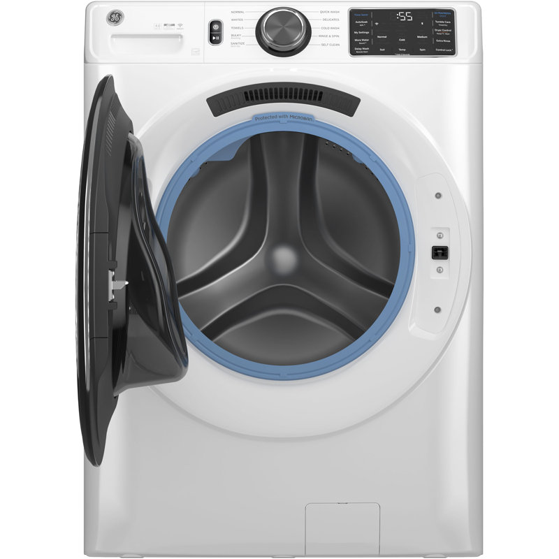 GE® ENERGY STAR® 5.0 cu. ft. Capacity Smart Front Load Steam Washer with SmartDispense™ UltraFresh Vent System with OdorBlock™ and Steam