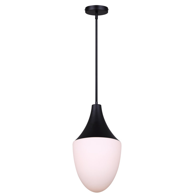 Milarose 1 - Light Bulb Pendant, Black